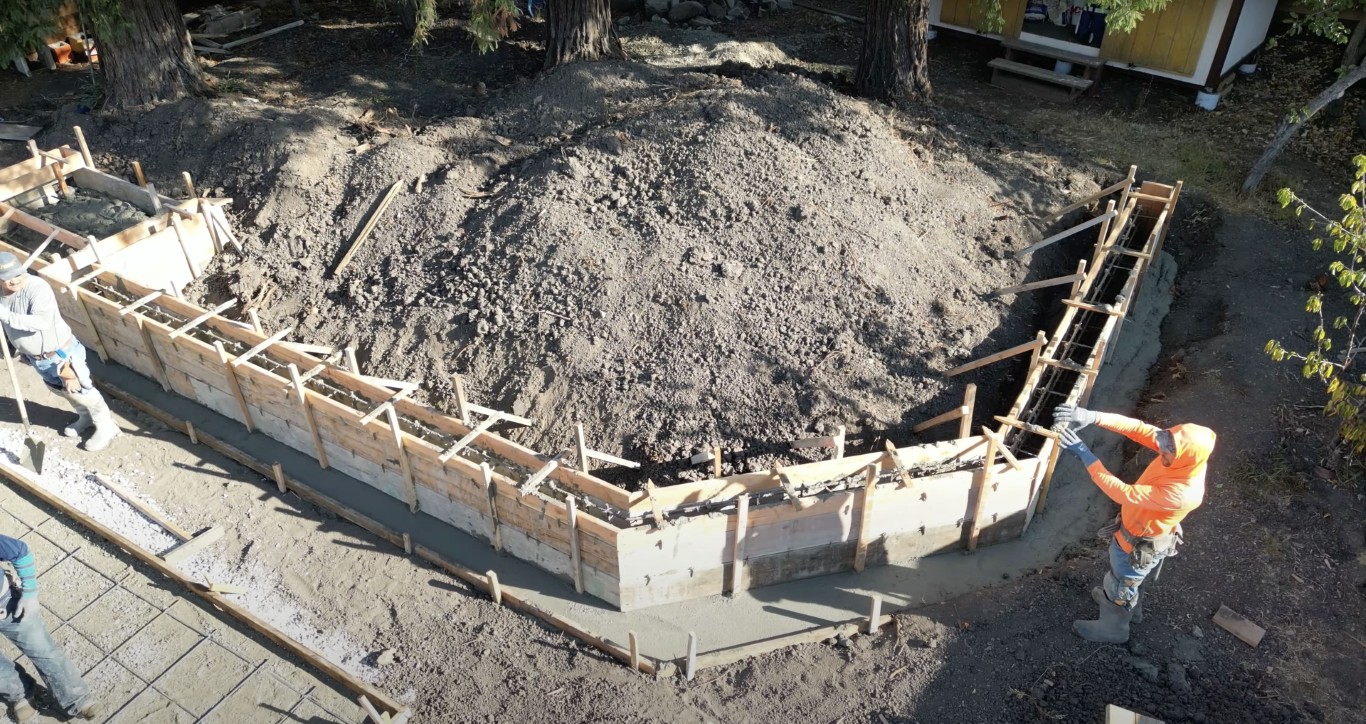 Concrete foundation and slab work in Braintree, MA
